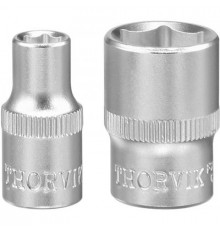 Головка 08 мм 1/4 6-ти гранная / THORVIK
