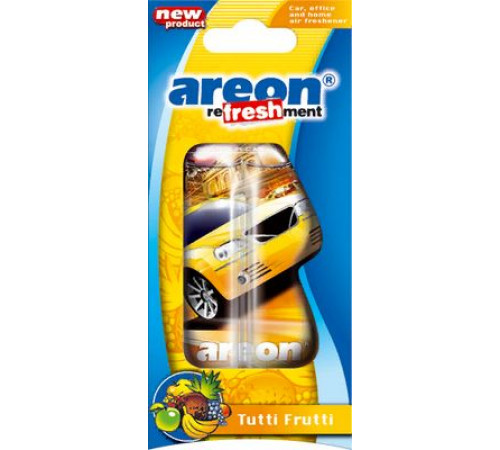 Ароматизатор AREON REFRESHMENT LIQUID Tutti Frutti (Тутти Фрутти) 8мл~