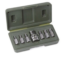 Набор вставок 07пр. TORX 3/8 30мм ДТ