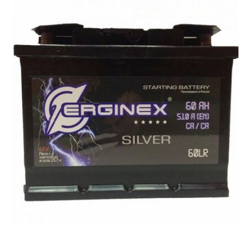 Аккумулятор ERGINEX (6СТ 060) LR о/п (242х175х190/480 EN)
