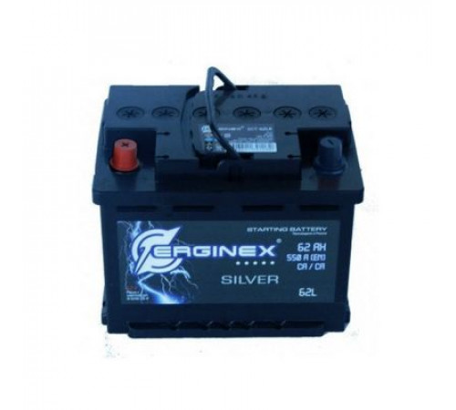 Аккумулятор ERGINEX (6СТ 062) L (242х175х190/550 EN)