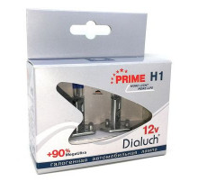 Лампы H11 12V 55W +90% PGJ19-2 Диалуч PRIME Корея ЛЧ411PR-2MU