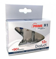 Лампы H11 12V 55W +90% PGJ19-2 Диалуч PRIME Корея ЛЧ411PR-2MU