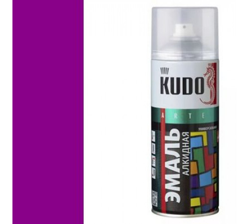 Краска универсальная фиолетовая KUDO аэрозоль 520мл