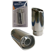 Насадка на глушитель Nova Bright нержавеющая сталь, в дв. блистере (д.60мм) 38873