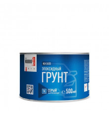 Грунт эпоксидный KUDO 1К серый 500мл банка