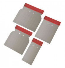 Шпатели металлические,набор 4шт(50.80.100.120мм)