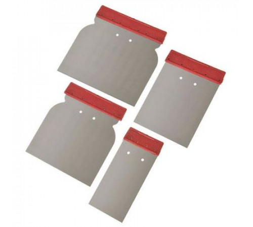 Шпатели металлические,набор 4шт(50.80.100.120мм)