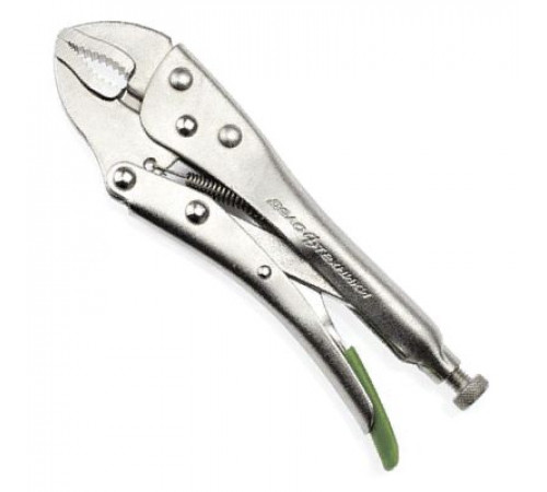 Зажим с фиксатором с полукруглым захватом 250 мм на холдере ДТ