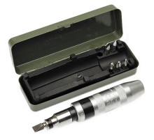 Отвертка ударная с 6 вставками 5/16 ( SL8.10,12,ЗР2,3,4) ДТ