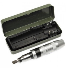 Отвертка ударная с 6 вставками 5/16 ( SL8.10,12,ЗР2,3,4) ДТ