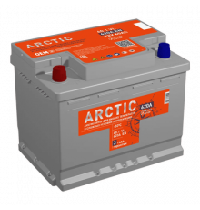 Аккумулятор TITAN ARCTIC (6СТ-60.0) 620мАч, R+ ( 242 х 175 х 190)