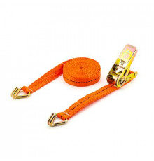 РЕМЕНЬ КРЕПЛЕНИЯ ГРУЗА ZIZAY лента 25мм, 800/1600кг, 5 метров механизм 110 мм на 800 DaN