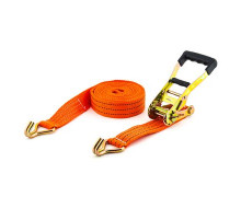 РЕМЕНЬ КРЕПЛЕНИЯ ГРУЗА ZIZAY лента 50мм, 2500/5000кг, 8 метров механизм 230 мм на 2500 DaN