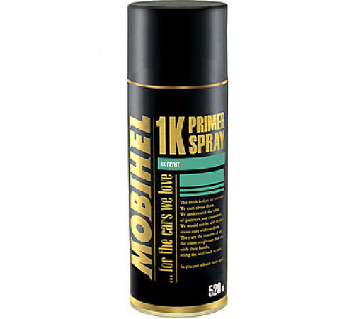 Грунт универсальный черный MOBIHEL аэрозоль 520мл..