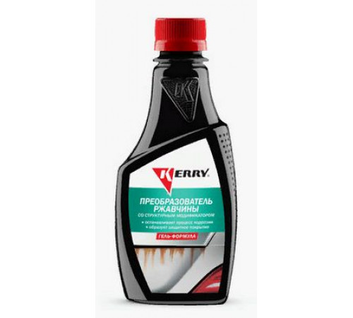 Преобразователь ржавчины гель 250мл KERRY @