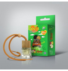 Ароматизатор LOVE IS...бутылочка с дер. крышкой ЯБЛОКО-ЛИМОН 6мл ~