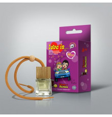 Ароматизатор LOVE IS...бутылочка с дер. крышкой КОЛА-ЛИМОН 6мл ~