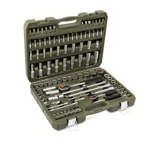 Набор головок 108предм 1/4,1/2 12-гр с принадлежностям ДТ