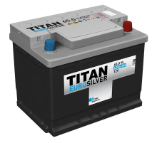 Аккумулятор TITAN EUROSILVER (6СТ-65) 620 мАч, L+ (242 х 175 х 190)