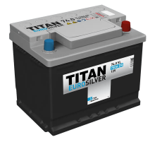 Аккумулятор TITAN EUROSILVER (6СТ-76) 700 мАч, R+ (276 х 175 х 190)