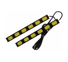 Дневные ходовые огни, DRL-18 см, 12V 6Вт СОВ, 2х6 диодов