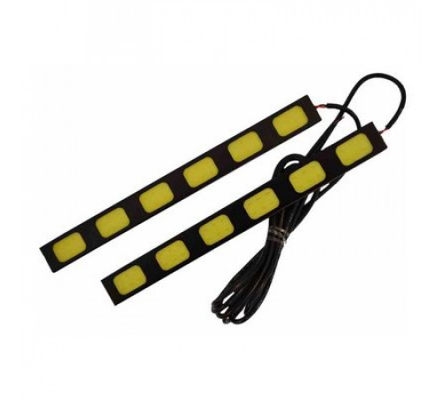 Дневные ходовые огни, DRL-18 см, 12V 6Вт СОВ, 2х6 диодов