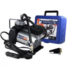 Компрессор Nova Bright АК-35, до 35 л/мин 12В,металл. корпус, пластик.кейс