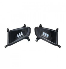 Фары противотуманные светодиодные для ЛАДА   Приора 2 режима  30W желтый-белый свет_