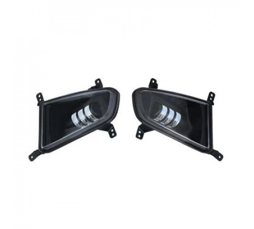 Фары противотуманные светодиодные для ЛАДА   Приора 2 режима  30W желтый-белый свет_