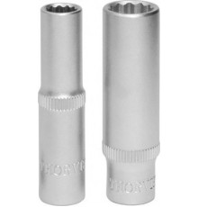 Головка 07 мм 1/4 12-ти гранная удлиненная / THORVIK