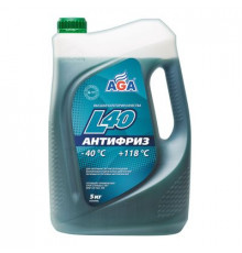 Антифриз, готовый к применению, сине-зеленый, -40С, 5кг, G-11 AGA008L ЧЗ