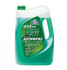 Антифриз, готовый к применению, зеленый, -42С, 5 кг, G-12++ AGA049Z ЧЗ