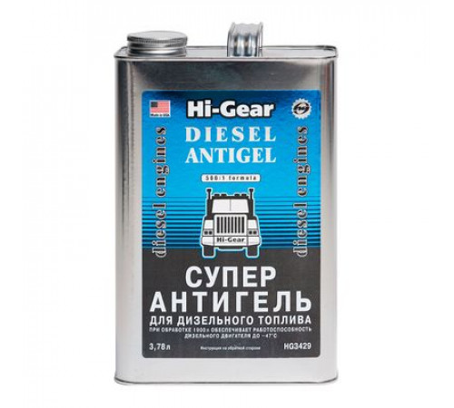Антигель для дизтоплива, 3.78 л Hi-Gear