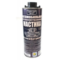 Мастика антикоррозийная 627 резинобитумная 1л ЕВРО под пистолет