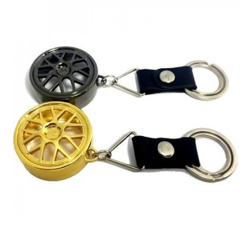 Брелок  Диск на подвеске металлический разм.3,5*3,5см BKK 022