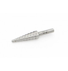 Сверло ступенчатое по металлу с шестигранным хвостовиком, 9 ступ., Ø4-12мм ДТ