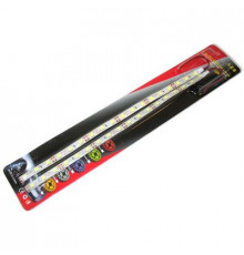 Полоса светодиодная 18 SMD 5050 30см красная ( белая основ.),(блистер 2шт) М5