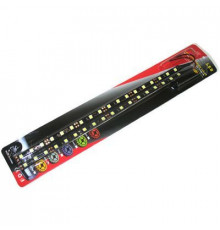 Полоса светодиодная 18 SMD 5050 30см красная ( черная основ.),(блистер 2шт) М5