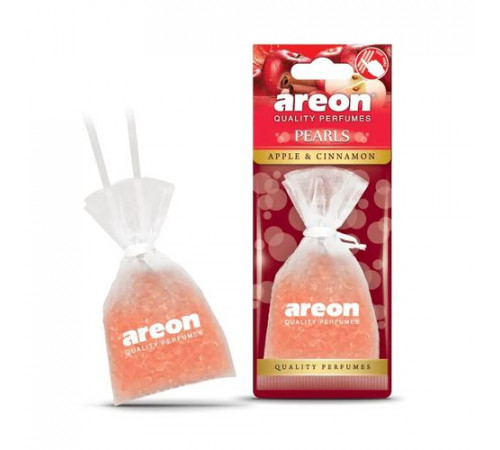 Ароматизатор AREON мешочек PEARLS Apple & Cinnamon(Яблоко и Корица)~