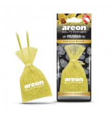 Ароматизатор AREON мешочек PEARLS Vanilla Black(Ваниль и Черный кристалл)~