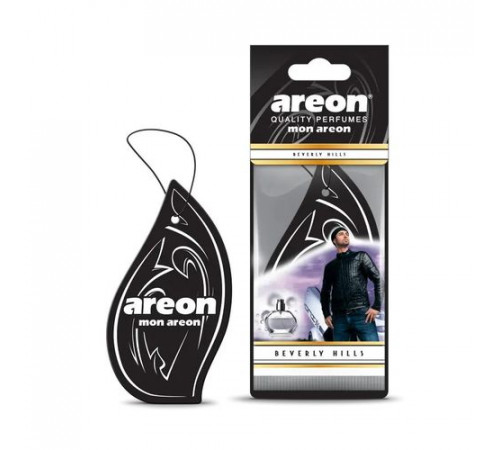 Ароматизатор AREON бумажный MON Beverly Hills(Беверли Хиллс)~