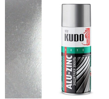Краска универсальная защитная алюминиево-цинковая KUDO аэрозоль 520мл