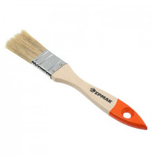 Кисть малярная плоская Basic нат. щетина 1 (25мм) ЕРМАК