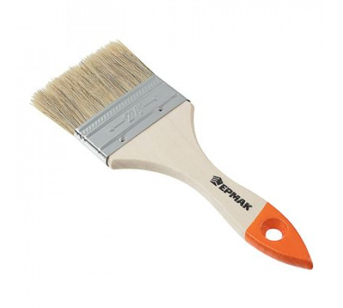 Кисть малярная плоская Basic нат. щетина 2.5 (63мм) ЕРМАК