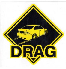 Наклейка Драг
