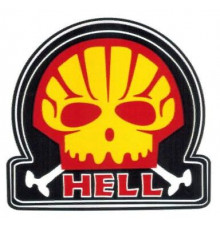 Наклейка Шелл БОЛЬШАЯ