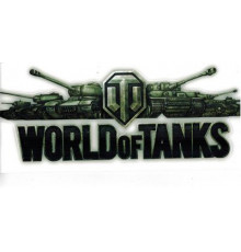 Наклейка Ворлд оф танк-2 13х32см