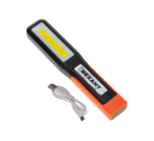 Фонарь автомобильный NEW AGE, трехрежимный, с аварийным красным сигналом, крюком и поворотным держат