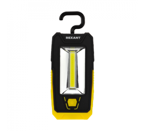 Фонарь автомобильный NEW AGE, двухрежимный, с крюком и поворотным держателем на магните REXANT